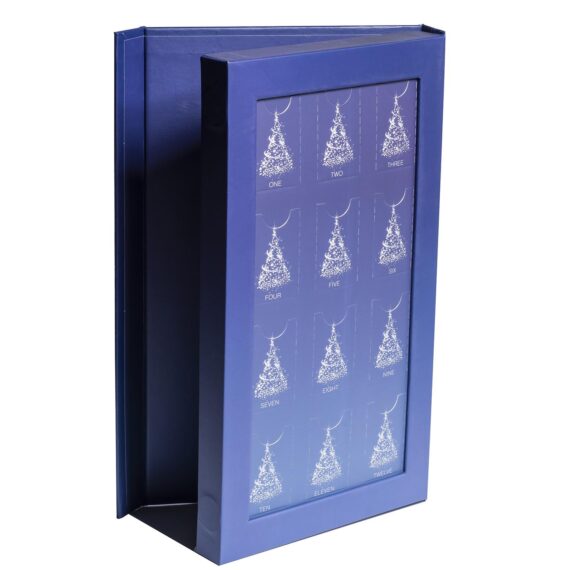 Jewellery Advent Calendar with Swarovski Crystals 12 Days for Christmas