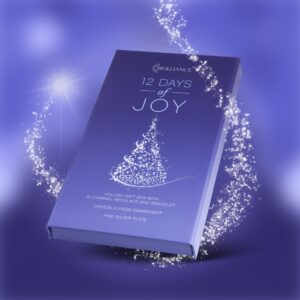 Jewellery Advent Calendar with Swarovski Crystals 12 Days for Christmas