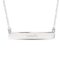 Personalised Silver Bar Necklace