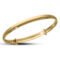 9ct Gold Plain Infant Baby Bangle (1-3 yrs)