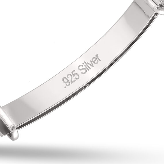 925 Silver ”Twinkle Twinkle Little Star” Infant Baby Bangle (1-3yrs)