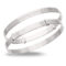 Sterling Silver 'Always Watching Over You' Baby Bangle (1-3yrs)