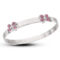Sterling Silver Girlish Butterfly Baby Bangle (0-1yrs)