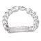 Personalised Sterling Silver Heavy ID Cuban Curb Bracelet