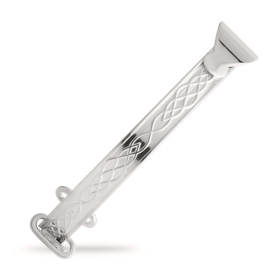 Personalised Sterling Silver CZ Baby Boy Bangle (0-1yrs)
