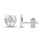 925 Silver Tree Of Life Stud Earrings