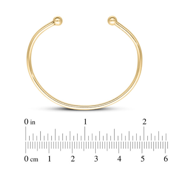 Silver and Gold Plated Torque Baby Bangle (0-3yrs)